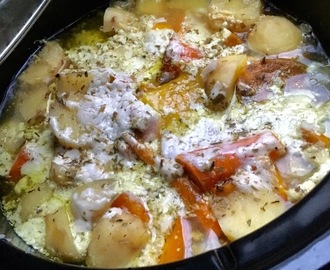 Recept på kycklinggryta i Crock-Pot