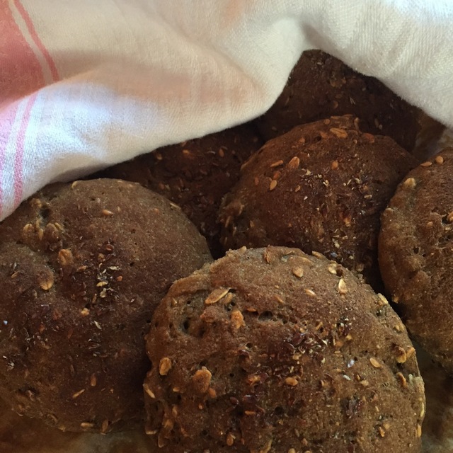 Glutenfria fullkornsfrallor med teff enligt Nilla