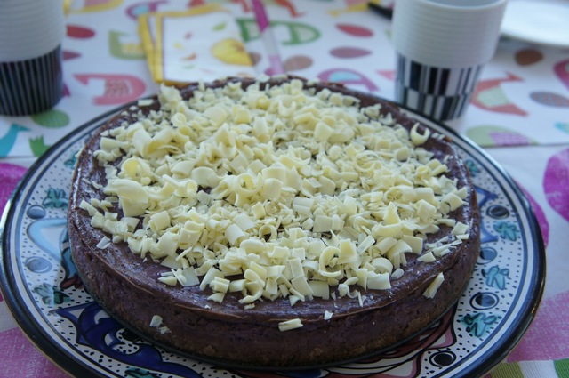 Blåbärs-Cheesecake