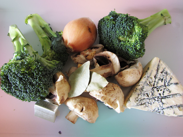 Soppa - Broccoli, svamp och ostsoppa