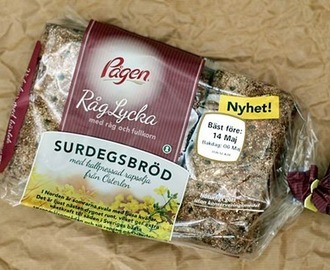 Brödnytt från Pågen - mer surdeg och mindre söta bröd