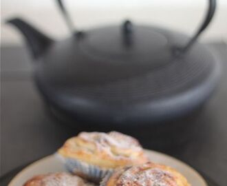 Bullar med krossad choklad och vanilj