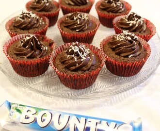Bounty cupcakes