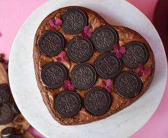 Kaffekladdkaka med chokladkakor