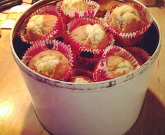 Vanilj och kardemumma muffins.
