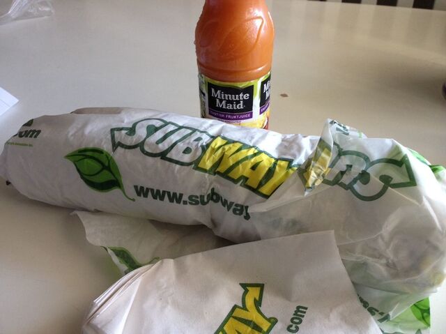 God lunch från Subway