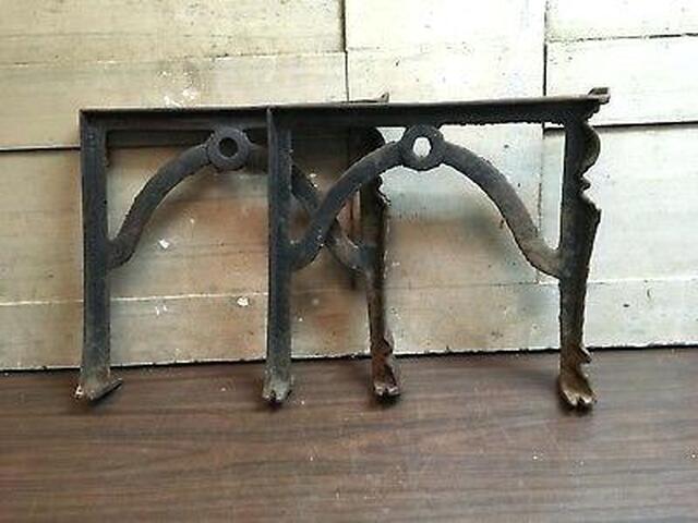 Vintage Cast Iron Bench