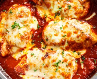 Easy Mozzarella Chicken Recipe (Low Carb Chicken Parm)