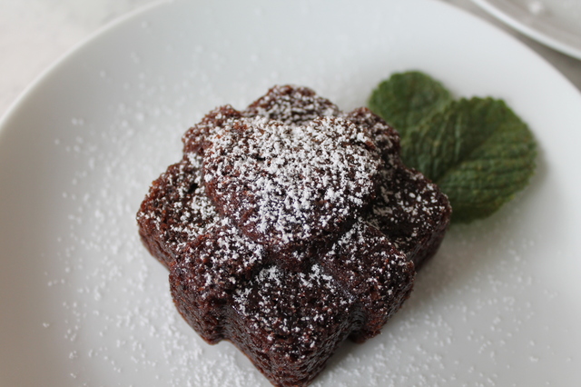 Kladdig chokladmuffins med fyllning