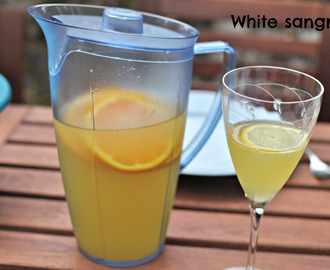 Middagsgäster och white sangria