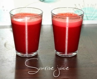 Sunrise juice (detox)