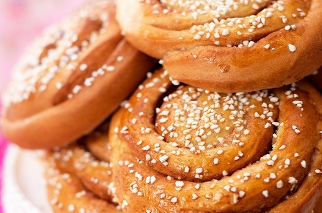 Lyxiga kanelbullar