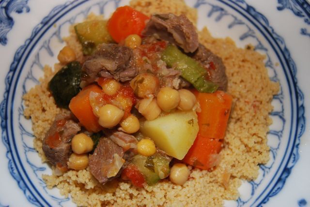 Couscous med lamm