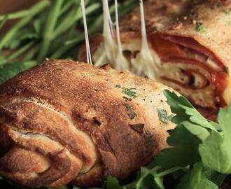 Cheesy Pepperoni Stromboli