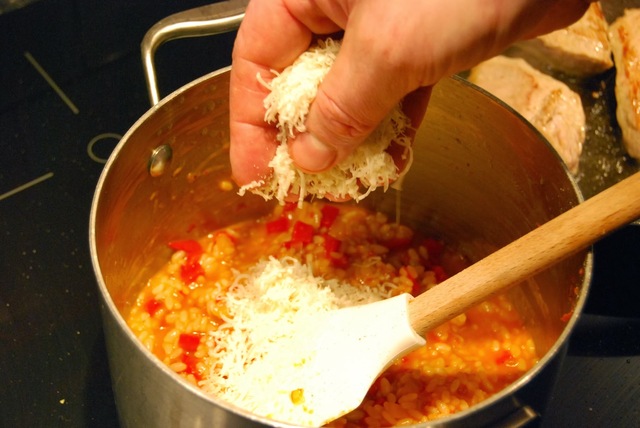 Var dags mat - Risotto med rostad paprika