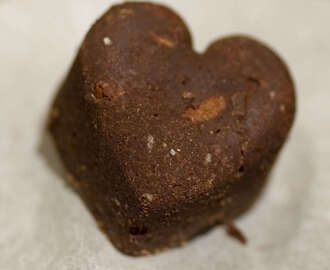 Hjärtan av choklad