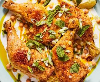 Yogurt-Braised Chicken Legs With Garlic and Ginger