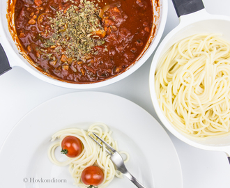 Tomato Sauce with Vegetables and Soy Protein