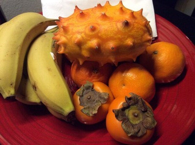Kiwano och andra frukter