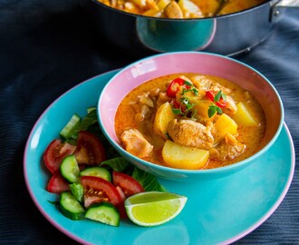 Massaman curry- Lättlagad thailändsk gryta