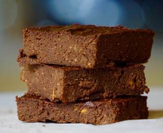 Sötpotatisbrownie – glutenfri brownie utan nötter och mjölk