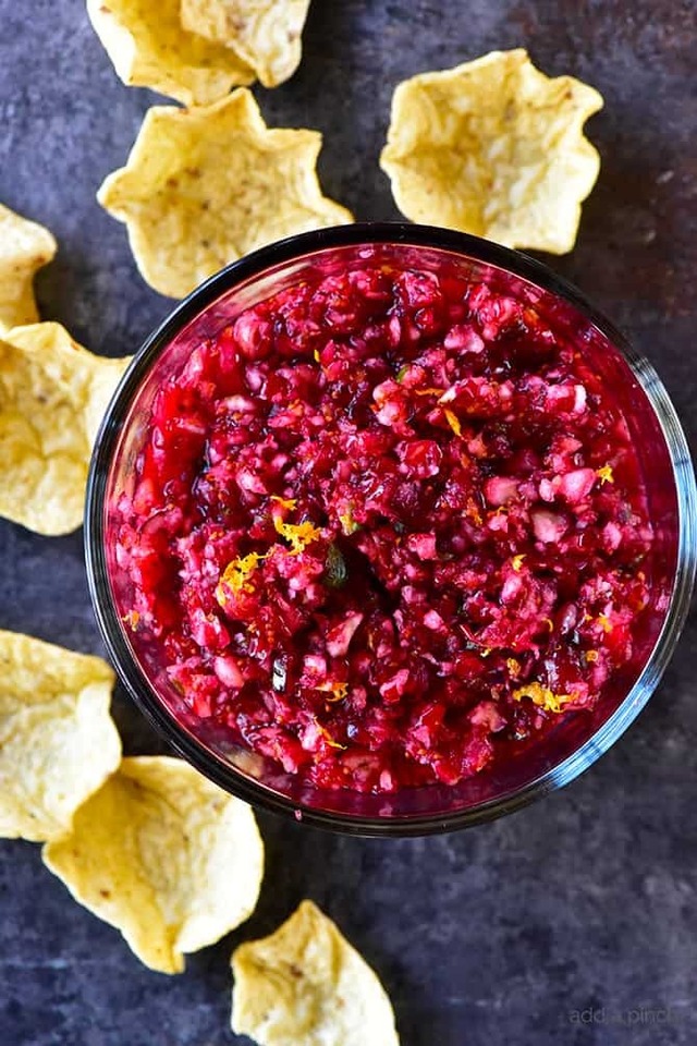 Orange Cranberry Salsa Recipe