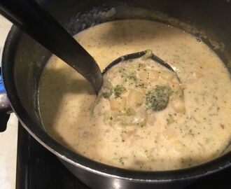 Potatis & Broccoli soppa