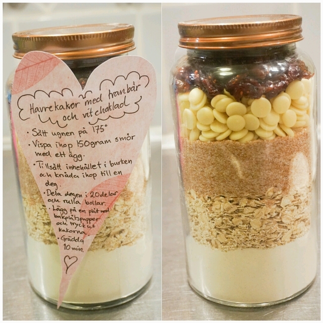 Cookies in a jar – den perfekta presenten