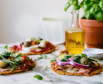 Pumpapizza – vegan, paleo/LCHF/glutenfri