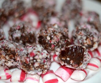 Chokladtryffel med polkakross