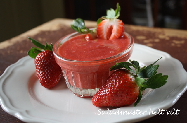 Jordbær smoothies