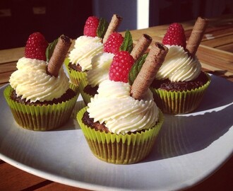 Morotscupcakes med nutella i