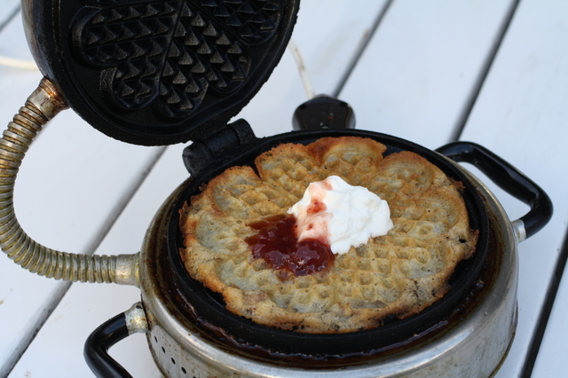 Glutenfria frasvåfflor