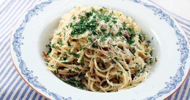 Spaghetti ragu bianco | Recept från Köket.se
