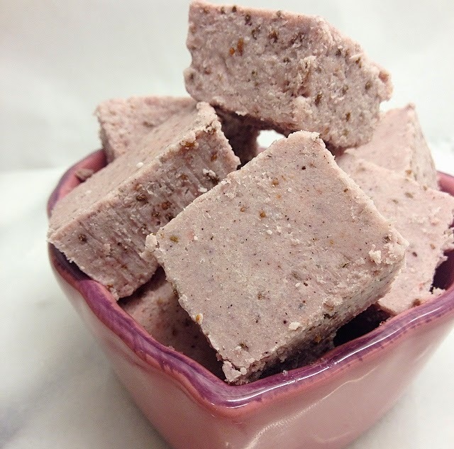 Raw sockerfria Jordgubbs Fudge