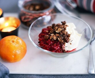 Granola med pepparkakssmak