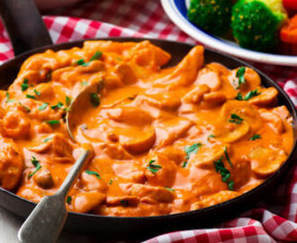 Korv stroganoff