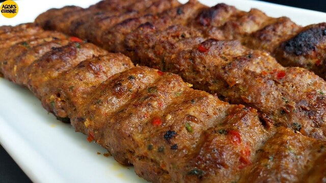 TURKISH ADANA KEBAB RECIPE | TURKISH KEBAB WITHOUT GRILL || by Aqsa&#39;s Cuisine