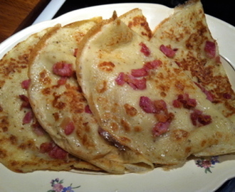 Tunna fläskpannkakor, glutenfria