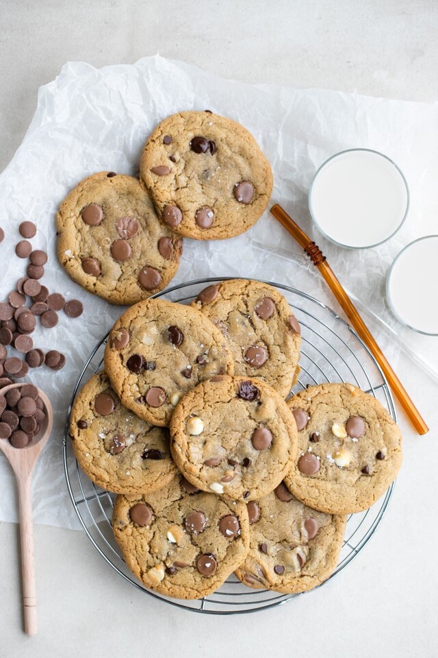 Enkla chocolate chip cookies