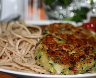 Himmelskt goda zucchinibiffar (med parmesan och chili)