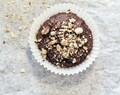 CHOKLADMUFFINS MED NÖTKROSS