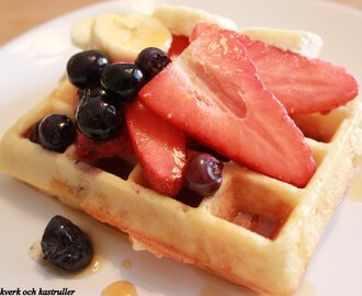 BELGISK VÅFFLA TILL FRUKOST