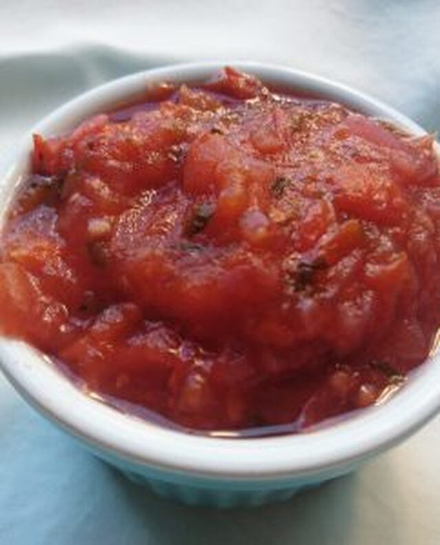 Hemgjord salsa