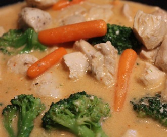 Chicken thai red curry