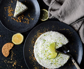 Cheesecake med lime och citron