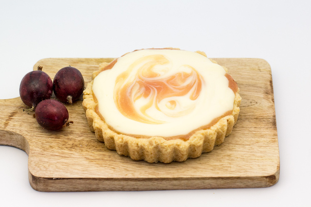 Ricotta Gooseberry Curd Tart