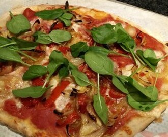 Vegetarisk pizza