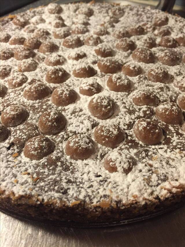 Kladdkaka med maltesers