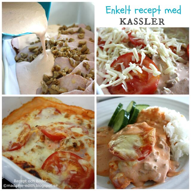 Enkelt recept med kassler